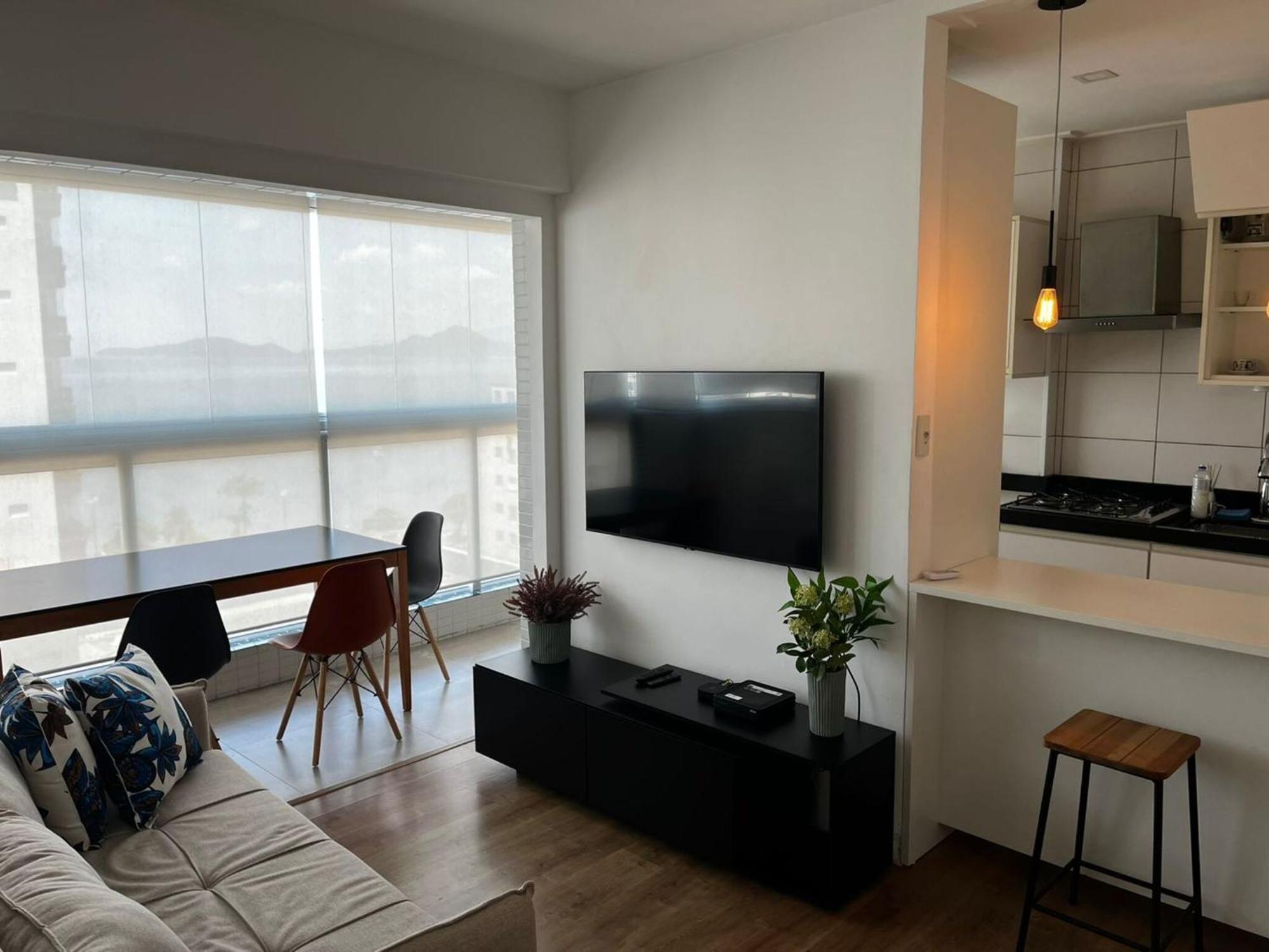 Booksantos Latitude 133 - Ponta Da Praia Vista Mar מראה חיצוני תמונה